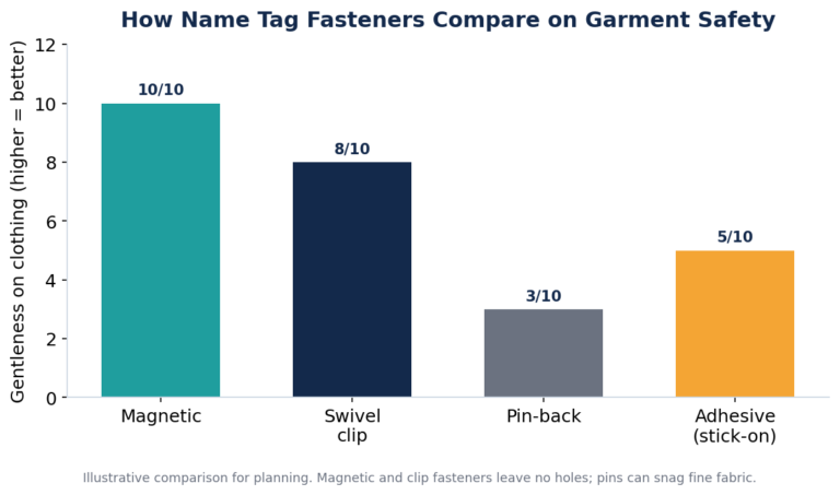 Magnetic Name Tags: The Buyer’s and Design Guide for Staff Badges